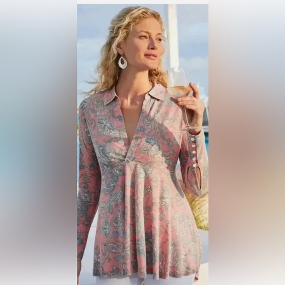 NWT Soft Surroundings Phillipa Tunic. Size XS